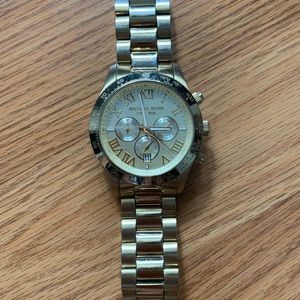 Michael Kors Gold Navigation Watch